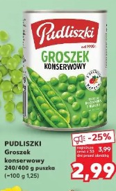 Groszek konserwowy Pudliszki