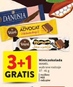 Miniczekolada WAWEL wybrane rodzaje