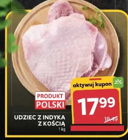 Udziec z indyka z kością