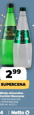 Woda mineralna Cechini Muszyna
