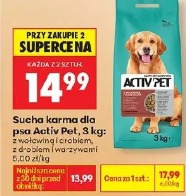 Sucha karma dla psa Activ Pet