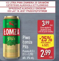 Piwo Łomża Pils