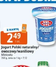 Jogurt Polski naturalny/owocowy/waniliowy Mlekovita