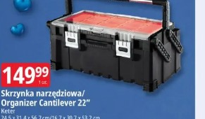 Skrzynka narzędziowa/Organizer Cantilever 22" Keter