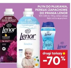 Płyn do płukania, perełki zapachowe do prania Lenor