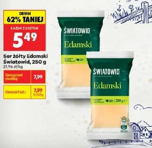 Ser żółty Edamski Światowid