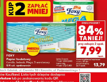 Foxy Papier toaletowy Camilla