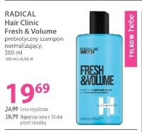 Radical Hair Clinic Fresh & Volume prebiotyczny szampon normalizujący