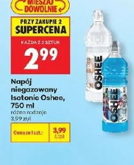 Napój niegazowany Isotonic Oshee