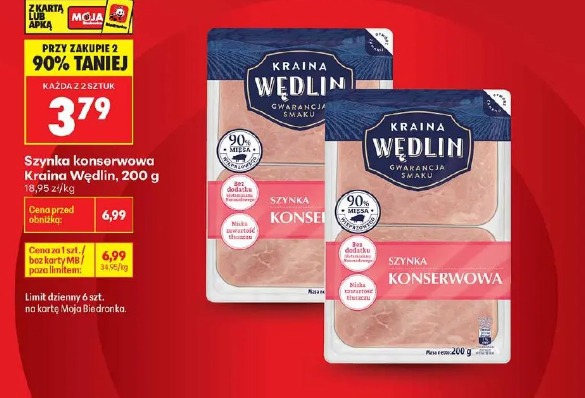 Szynka konserwowa Kraina Wędlin
