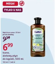 Isana, ziołowy płyn do kąpieli, 500 ml