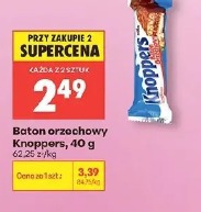 Baton orzechowy Knoppers