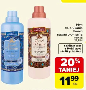 Płyn do płukania tkanin Tesori D'Oriente