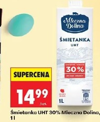 Śmietanka UHT 30% Mleczna Dolina