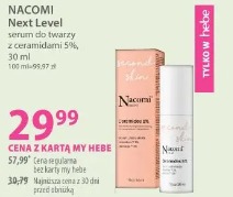 Nacomi Next Level serum do twarzy z ceramidami 5%