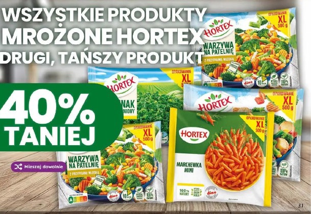 Wszystkie produkty mrożone Hortex