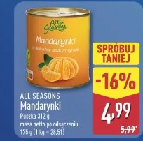All Seasons Mandarynki