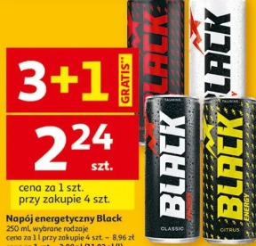 Napój energetyczny Black