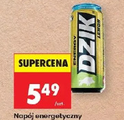 Napój energetyczny Dzik lemon