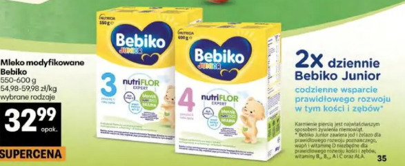 Mleko modyfikowane Bebiko