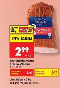 Szynka klasyczna Kraina Wędlin