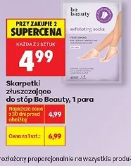 Skarpetki złuszczające do stóp Be Beauty, 1 para