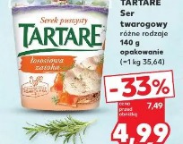 Tartare Ser twarogowy różne rodzaje