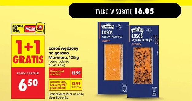 Łosoś wędzony na gorąco Marinero
