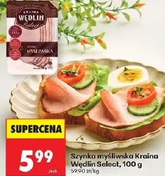 Szynka myśliwska Kraina Wędlin Select