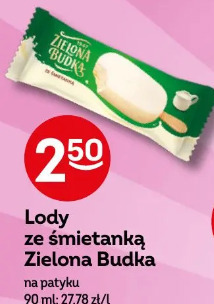 Lody ze śmietanką Zielona Budka