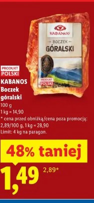 Kabanos Boczek góralski