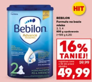 Bebilon Advance ProNutra Formuła na bazie mleka