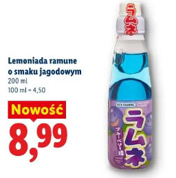 Lemoniada ramune o smaku jagodowym