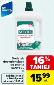 Dodatek dezynfekujący do prania Sanytol