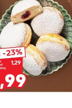 Pączek z nadzieniem wieloowocowym