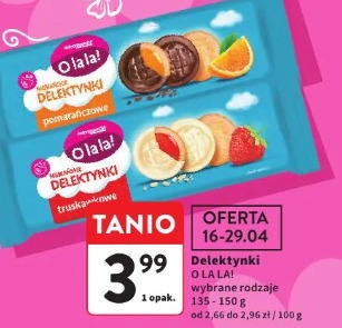 Delektynki O la la! pomarańczowe