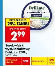 Serek wiejski wysokobiałkowy Delikate