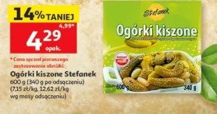 Ogórki kiszone Stefanek
