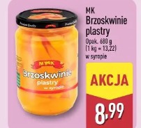 MK Brzoskwinie plastry