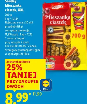 Sondey Mieszanka ciastek, XXL