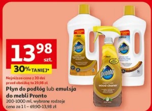 Płyn do podłóg lub emulsja do mebli Pronto