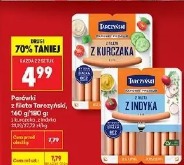 Parówki z indyka Tarczyński