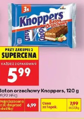 Baton orzechowy Knoppers