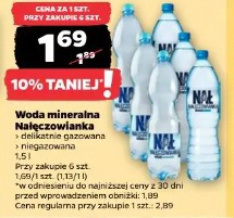Woda mineralna Nałęczowianka