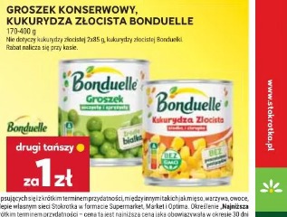 Groszek konserwowy, kukurydza złocista Bonduelle