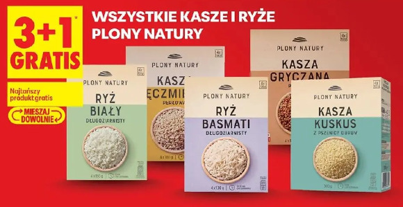 Wszystkie kasze i ryże Plony Natury