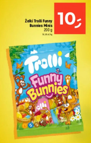 Żelki Trolli Funny Bunnies Minis
