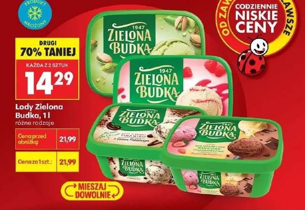 Lody Zielona Budka 1l
