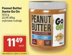 Peanut Butter Sante Go On crunchy