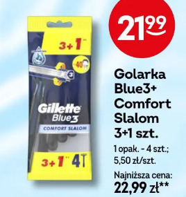 Golarka Blue3+ Comfort Slalom 3+1 szt.
